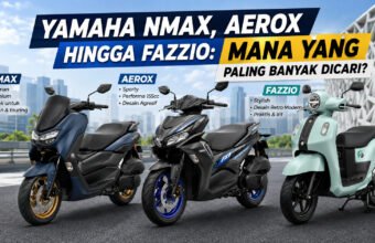 Yamaha NMAX, Aerox hingga Fazzio: Mana yang Paling Banyak Dicari?