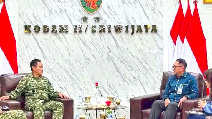 BI Sumsel dan Kodam II/Sriwijaya Perkuat Sinergi untuk Dukung Stabilitas dan Ekonomi Daerah
