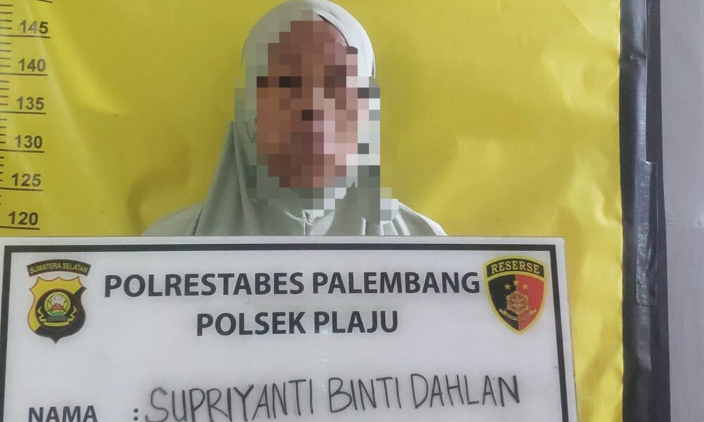 Curi Dua Kalung Rantai Medan di Toko Perak, IRT di Palembang Diciduk Polsek Plaju