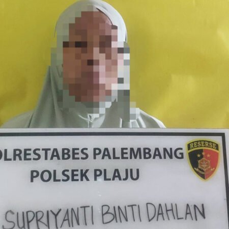 Curi Dua Kalung Rantai Medan di Toko Perak, IRT di Palembang Diciduk Polsek Plaju