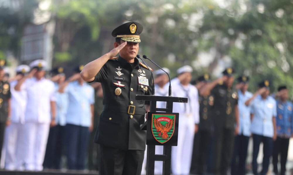HUT Ke-81 TNI, Pangdam II/Swj Kenang Jasa Pahlawan di Monpera Palembang