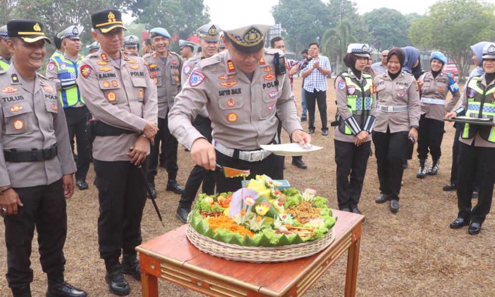 HUT Lalu Lintas ke-71, Polres Banyuasin Tekankan Integritas dan Pelayanan Humanis