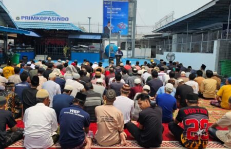Mohon Hujan Turun, Rutan Palembang Gelar Salat Istisqa Bersama Pegawai