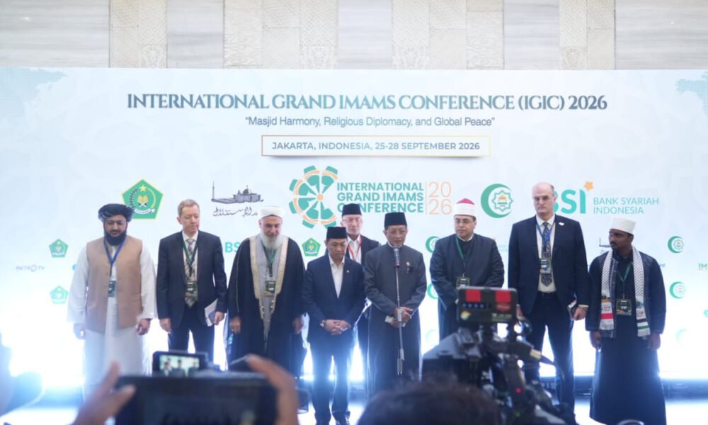 Menag Nasaruddin Umar Dorong Imam Jadi Jembatan Perdamaian Dunia