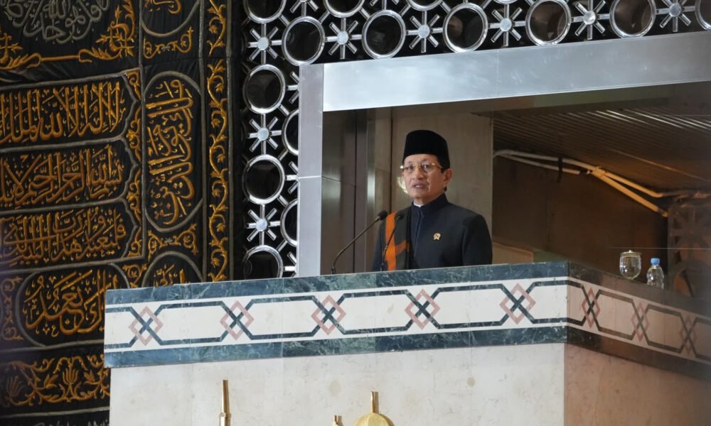 Menag Nasaruddin Umar Ajak Imam Dunia Gunakan Bahasa Agama untuk Jaga Lingkungan