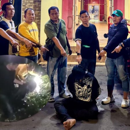 Nekat Kabur ke Rawa, Pelaku Curas Tak Berkutik Dikejar Ipda Iwan Tewok CS