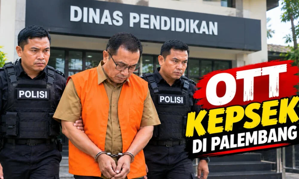 OTT Polda Sumsel di Palembang: Amankan Puluhan Oknum Kepsek Asal Banyuasin