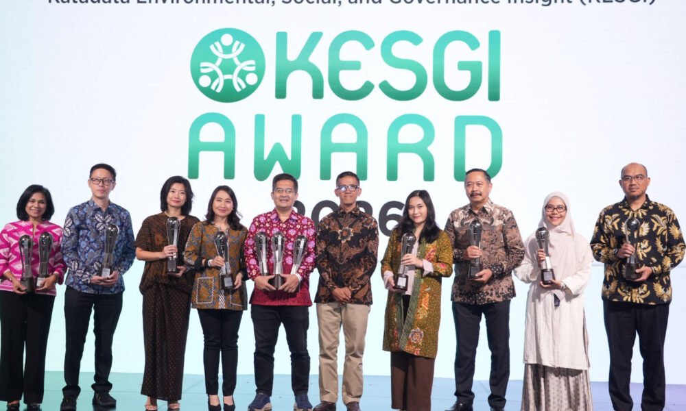 PTBA Raih Dua Penghargaan Katadata ESG Insight Award 2026