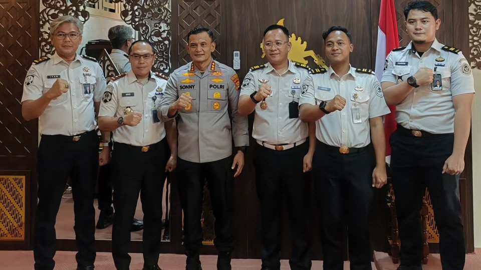 Kepala Rutan dan Kalapas Palembang Silaturahmi dengan Kapolrestabes, Bahas Penguatan Keamanan