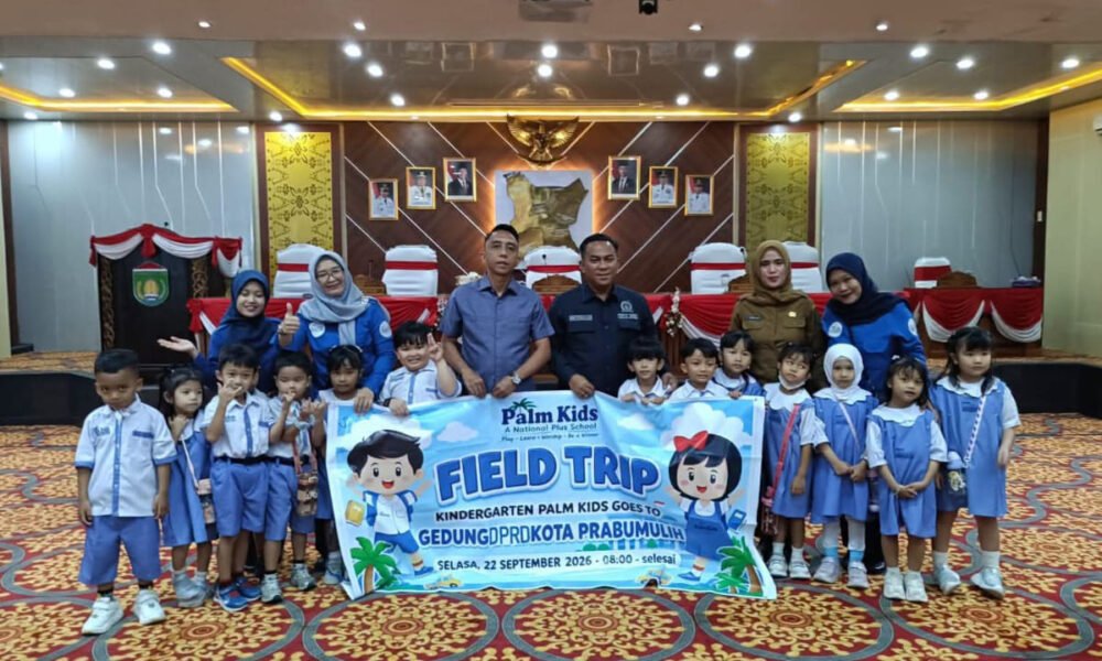 Siswa SD Palm Kids Kunjungi Gedung DPRD Prabumulih, Suasana Rapat Mendadak Penuh Ceria