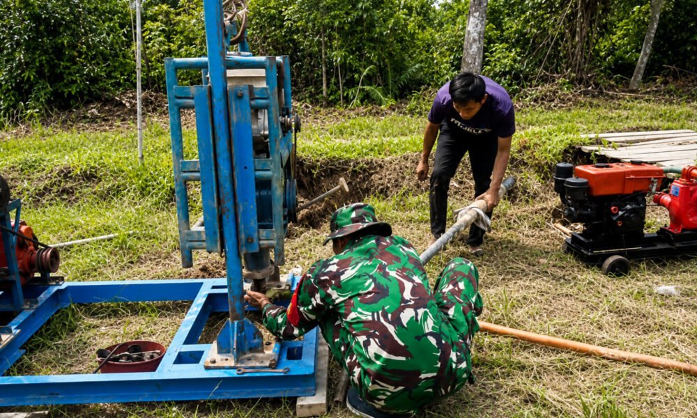 Kodam II/Sriwijaya Kejar Target 500 Sumur Bor, 20 Titik Mulai Dibangun di Tiga Daerah Rawan Karhutla