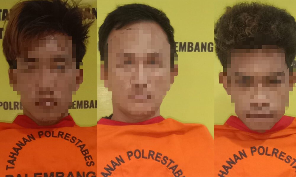 3 Remaja Pencuri Kabel PJU di Palembang Diamankan Polisi