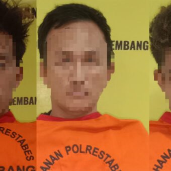 3 Remaja Pencuri Kabel PJU di Palembang Diamankan Polisi