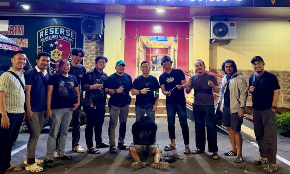 Pelaku Curanmor yang Resahkan Warga Tegal Binangun Plaju-Palembang Ditangkap Polisi