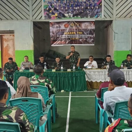 Rangkul Warga OKI, Tim Mabes TNI Edukasi Pencegahan Karhutla Sejak Dini