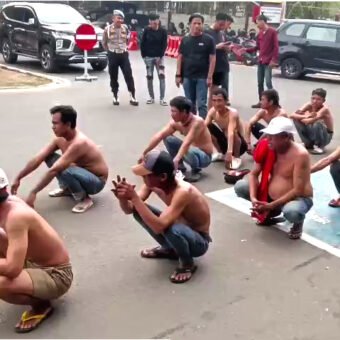 Hari Kesembilan Operasi Pekat Musi, 30 Orang Terkait Premanisme Digulung ke Polrestabes Palembang