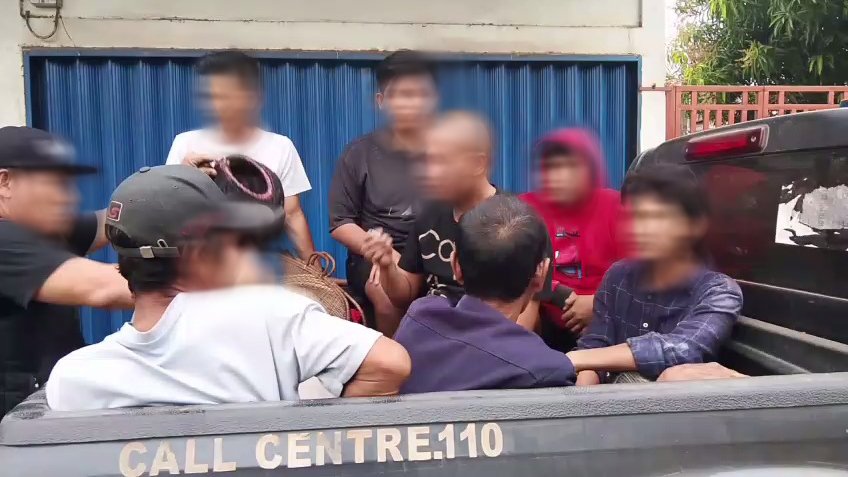 Arena Judi Sabung Ayam di Gandus Palembang Digerebek Polisi, 7 Orang Diamankan