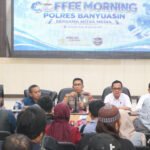 Coffee Morning Bersama Media, Kapolres Banyuasin Buka Ruang Kritik dan Evaluasi Pelayanan Polisi