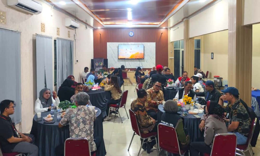 Kepala Rutan Palembang Aris Supriyadi Sampaikan Pesan Penting Saat Coffee Morning Bersama Awak Media