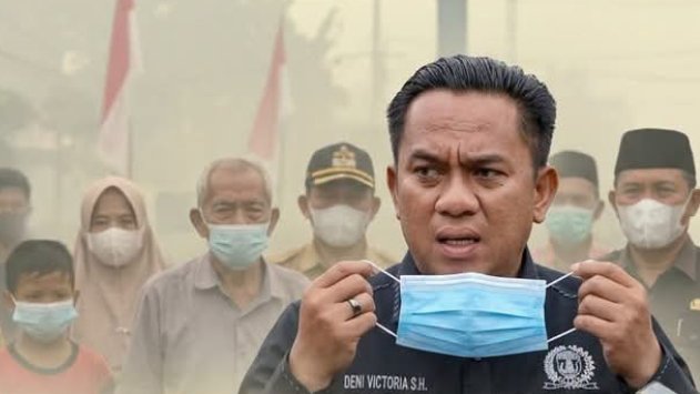 DPRD Prabumulih Imbau Warga Pakai Masker dan Tak Bakar Lahan Saat Asap Tebal