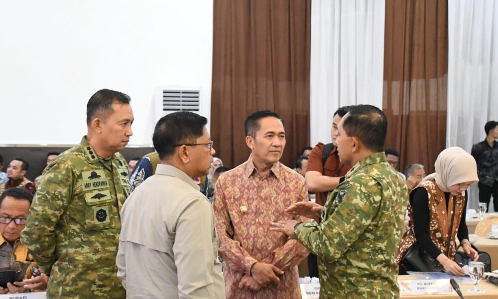 Gambut Sumsel Seluas 2,09 Juta Hektare Jadi Sorotan, Danrem 044/Gapo Hadiri Rakornas Karhutla