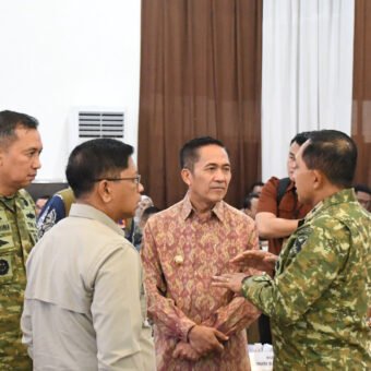 Gambut Sumsel Seluas 2,09 Juta Hektare Jadi Sorotan, Danrem 044/Gapo Hadiri Rakornas Karhutla