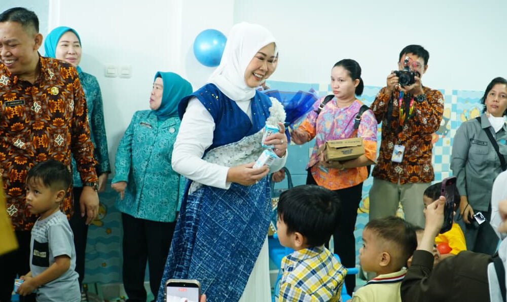 Feby Herman Deru Resmikan TAMASYA di Sumsel, Ini Manfaatnya bagi Anak
