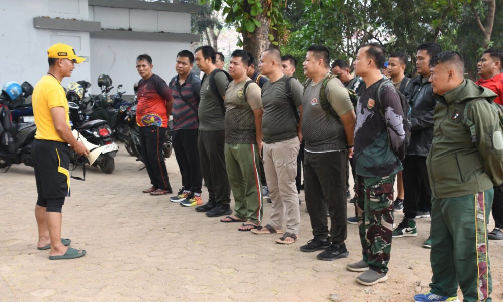 Korem 044/Gapo Uji Kebugaran Prajurit Lewat Garjas Periodik II 2026