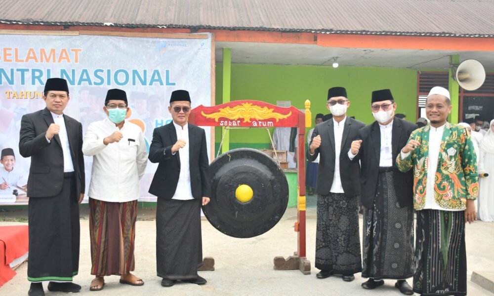 Hari Santri 2026 di Palembang, Kemenag Sumsel Tanam Pohon Nyamplung dan Gaungkan Ekoteologi