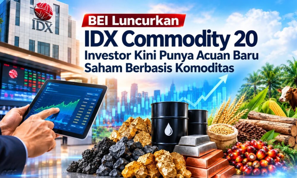 BEI Luncurkan IDX Commodity 20, Investor Kini Lebih Mudah Pantau 20 Saham Berbasis Komoditas