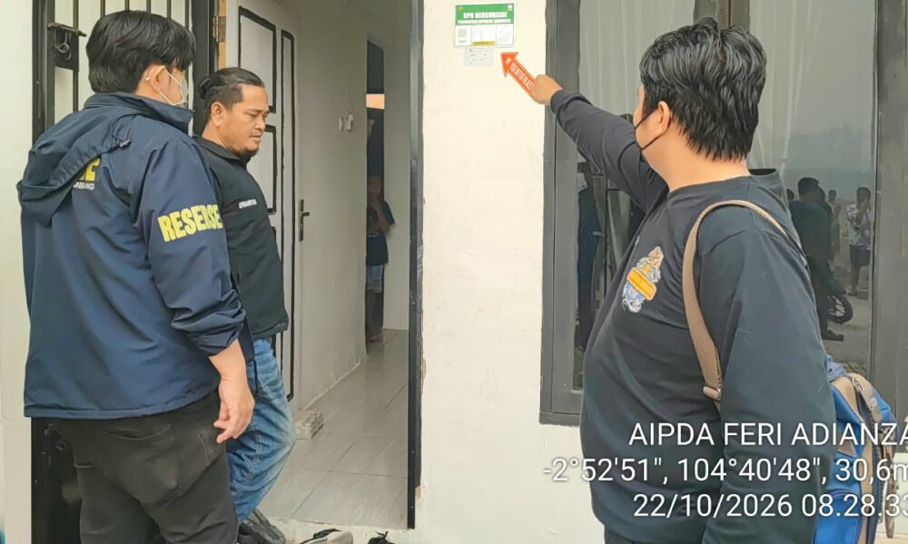 Diduga Depresi Usai Kehilangan Anak 40 Hari Lalu, IRT di Palembang Nekat Akhiri Hidupnya