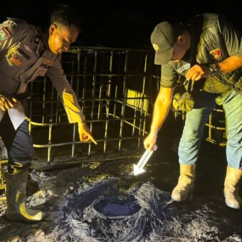 Illegal Refinery di Sanga Desa Muba Meledak Terbakar, Pemilik Diamankan Polisi