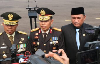 Hadiri HUT ke-81 TNI, Kapolda Sumsel Tegaskan Sinergitas TNI-Polri Harga Mati