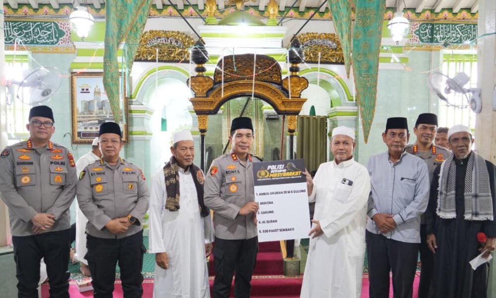 Salat Jumat Keliling, Kapolda Sumsel Ajak Masyarakat Terlibat Aktif dalam Pemberantasan Narkoba