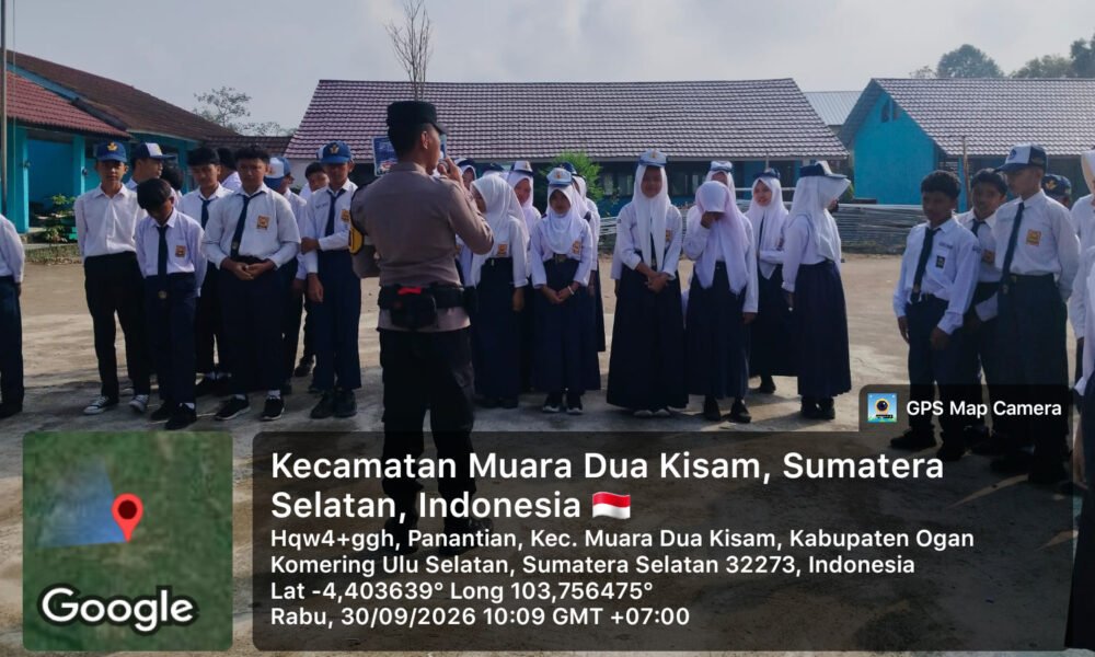 Edukasi Pencegahan Karhutla Jadi Fokus Program Polisi Berbagi Ilmu di OKU Selatan