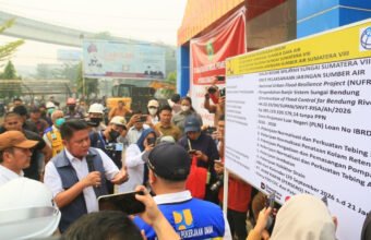 Hadapi Musim Hujan, Kolam Retensi Simpang Polda Palembang Diperluas