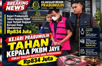 Kejari Prabumulih Tahan Kepala PKBM Jaye, 500 dari 712 Siswa Diduga Fiktif