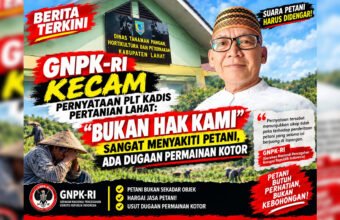 GNPK-RI Desak Evaluasi Plt Kadis Pertanian Lahat Terkait Polemik Bantuan Hand Traktor