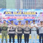 Wakapolda Sumsel Pimpin Apel Operasi Patuh Musi 2026, Fokus Tekan Kecelakaan Lalu Lintas