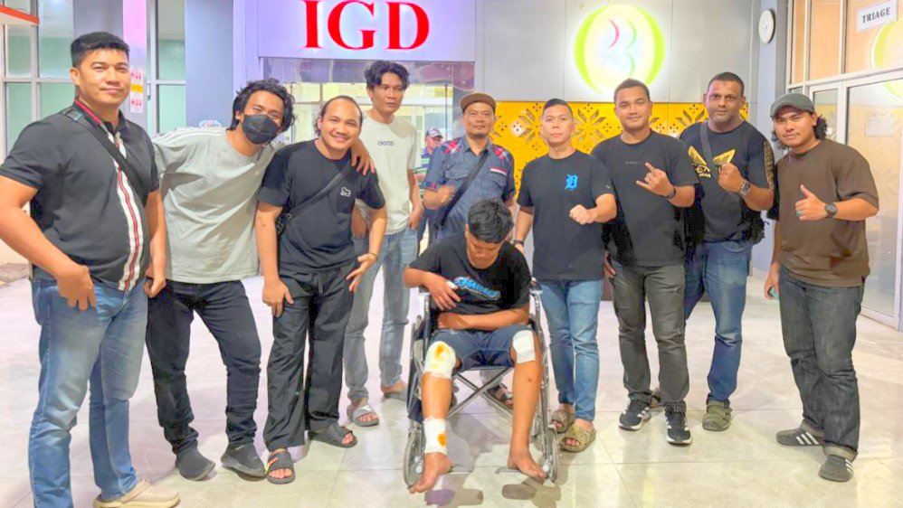 Hanya Hitungan Jam, Pelaku Curas dan Penusukan di Sukawinatan Palembang Ditangkap, Kedua Kaki Ditembak