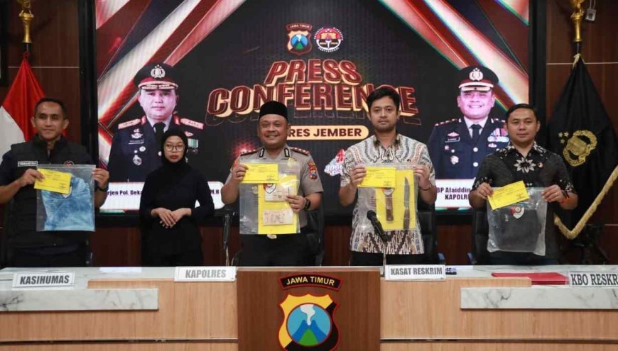 Terlilit Utang Pinjol, 2 Perampok Toko Emas di Jember Ditangkap di Banyuwangi Kurang dari 24 Jam