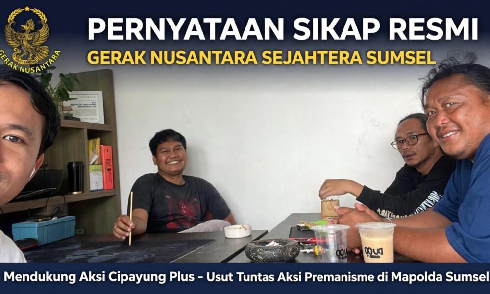 Gerak Nusantara Sumsel Kecam Premanisme di Mapolda , Desak Kapolda Sumsel Bertindak dalam 7 Hari