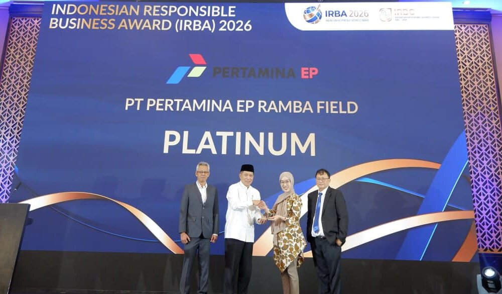 Pertamina EP Ramba Field Borong Penghargaan Platinum, Inovasi Energi dan Lingkungan Jadi Sorotan