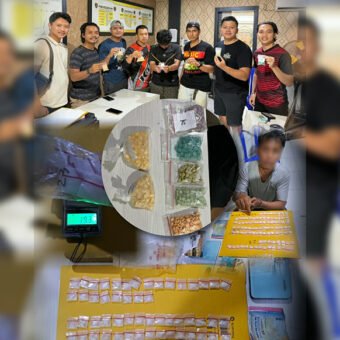 Kurang dari 24 Jam, Polsek Keluang Sita 600 Butir Ekstasi dan 91 Paket Sabu