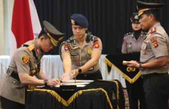 Brigjen Irwansyah Resmi Jadi Wakapolda Sumsel, Ini Pesan Tegas Kapolda Rony Samtana