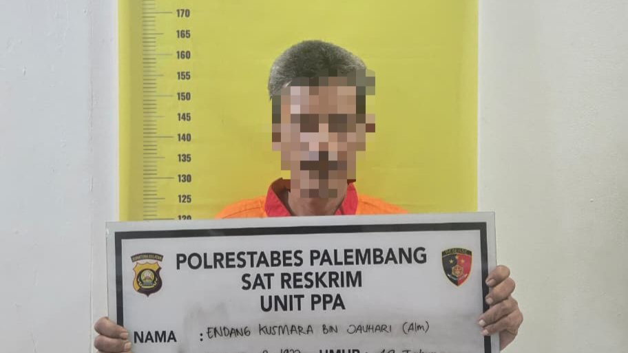 Anak 10 Tahun Jadi Korban Kekerasan Seksual, Polisi Amankan Pria 49 Tahun di Palembang